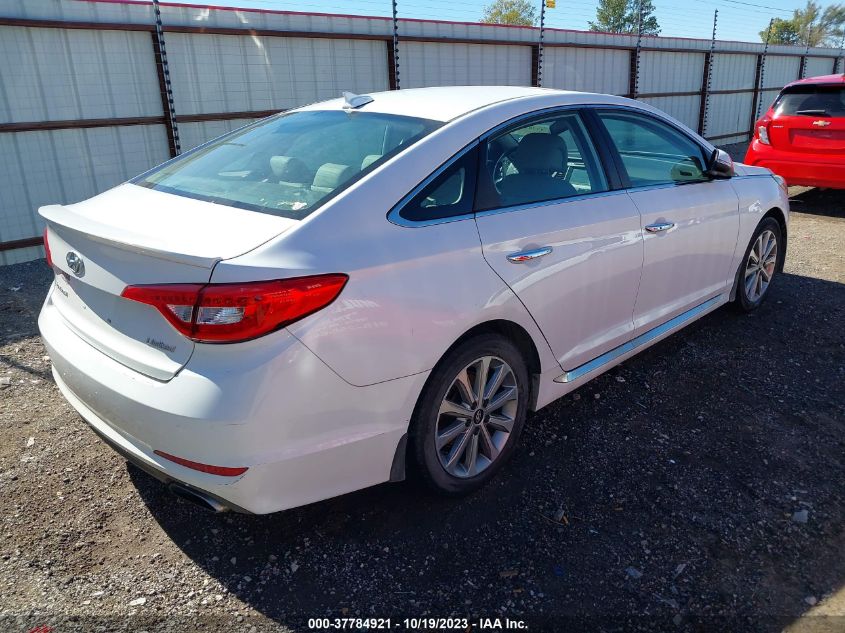 2016 HYUNDAI SONATA 2.4L LIMITED - 5NPE34AF5GH420101