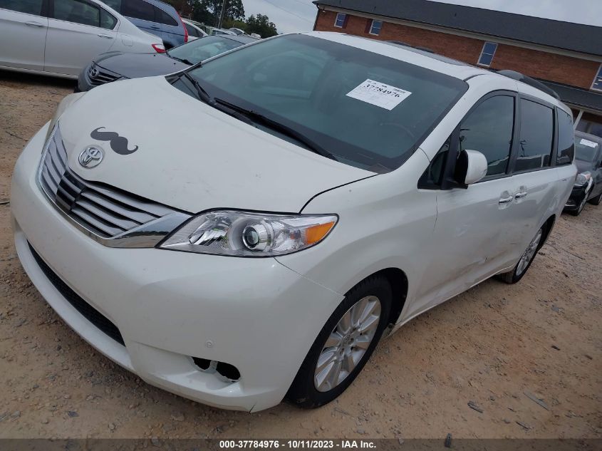 5TDYK3DC1DS388717 2013 TOYOTA SIENNA, photo no. 2