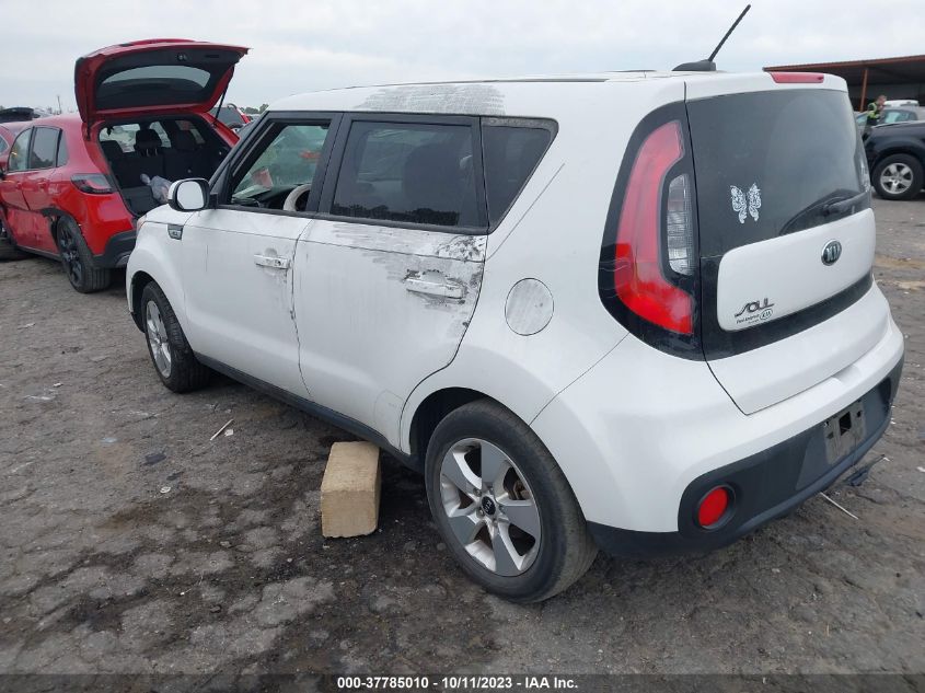 2018 KIA SOUL BASE - KNDJN2A26J7907782