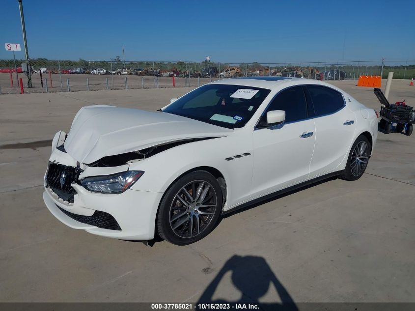 2015 MASERATI GHIBLI ZAM57XSAXF1162068