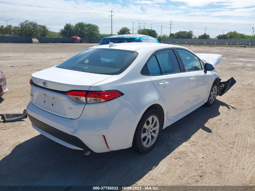 VIN 5YFEPMAE1MP251396 2021 TOYOTA COROLLA LE