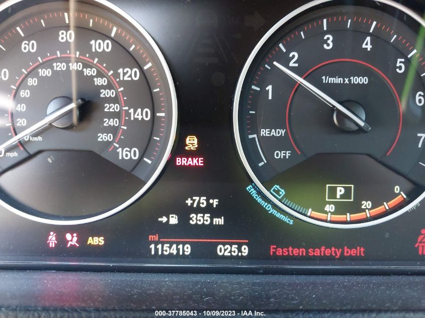 2016 BMW 328I GRAN TURISMO XDRIVE WBA8Z5C50GG501403
