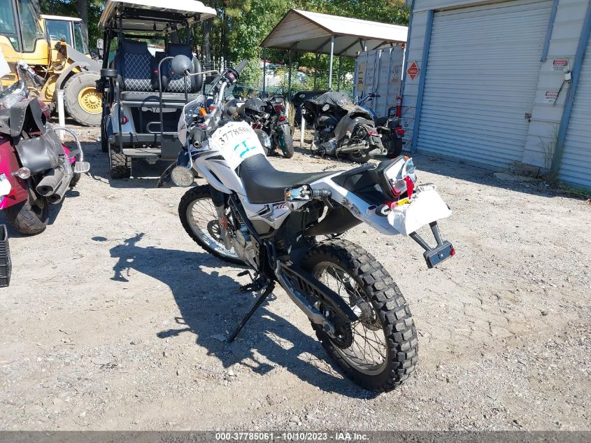 2008 YAMAHA XT250 - JYADG19E78A001648