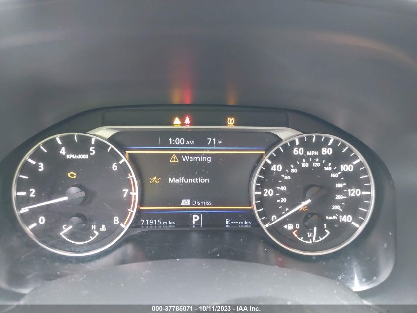 VIN 1N4BL4CV6MN372410 2021 NISSAN ALTIMA 2.5 SR