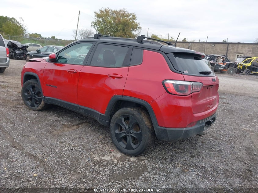 VIN 3C4NJDBB1KT640068 2019 JEEP COMPASS ALTITUDE