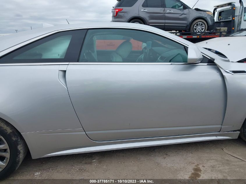 2013 CADILLAC CTS COUPE 1G6DA1E33D0124683