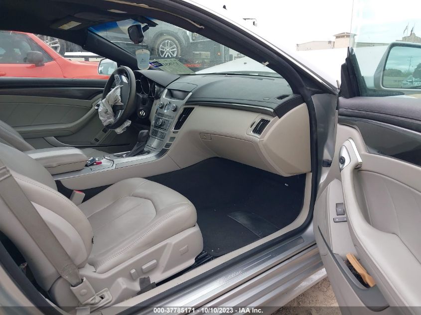 2013 CADILLAC CTS COUPE 1G6DA1E33D0124683