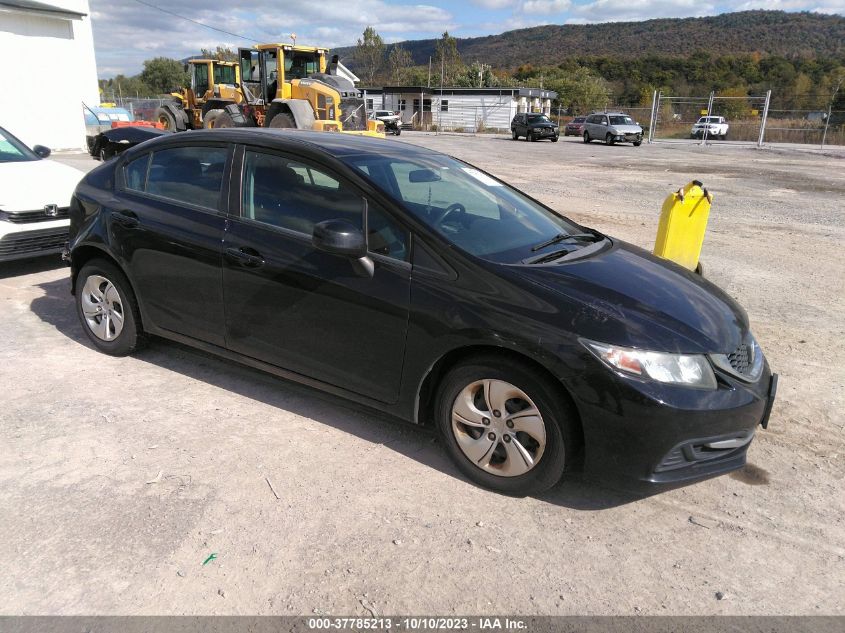 2013 HONDA CIVIC SDN LX - 2HGFB2F57DH592776