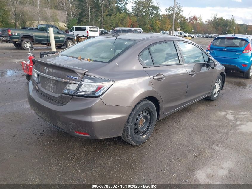 2014 HONDA CIVIC HYBRID - 19XFB4F27EE200036