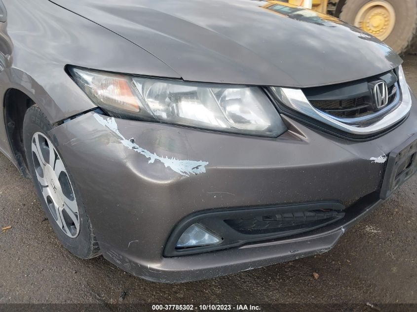 2014 HONDA CIVIC HYBRID - 19XFB4F27EE200036