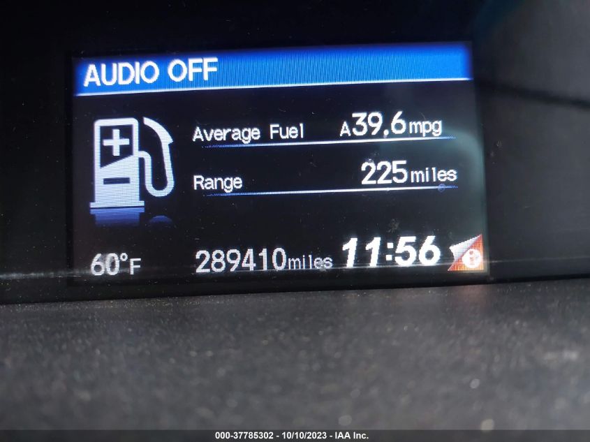 2014 HONDA CIVIC HYBRID - 19XFB4F27EE200036