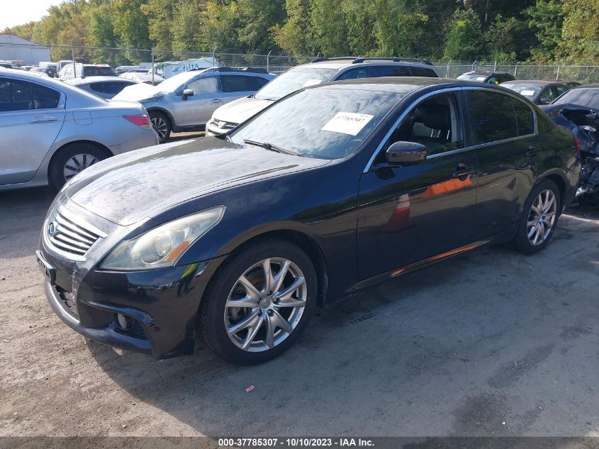 2013 INFINITI G37X JN1CV6AR7DM755534