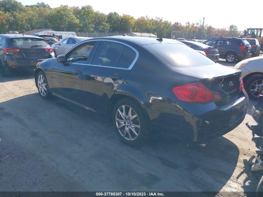 2013 INFINITI G37X JN1CV6AR7DM755534