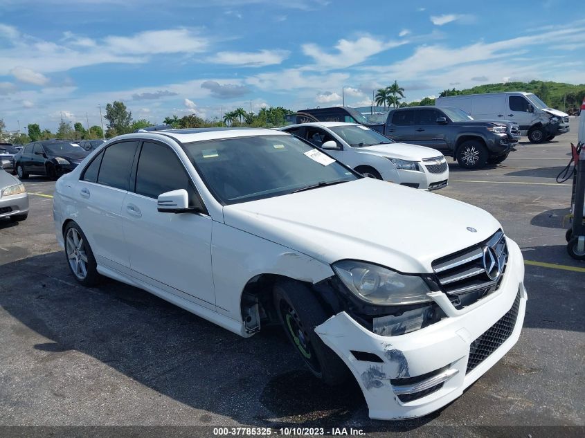2014 MERCEDES-BENZ C 250 SPORT/LUXURY WDDGF4HB2EA956338