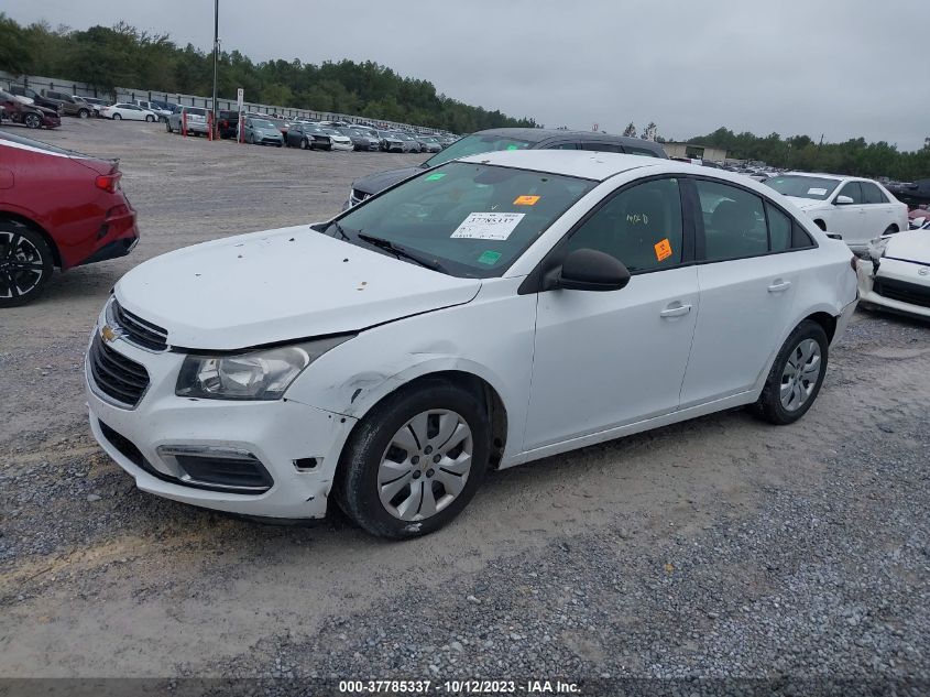 2015 CHEVROLET CRUZE LS - 1G1PA5SH9F7130010