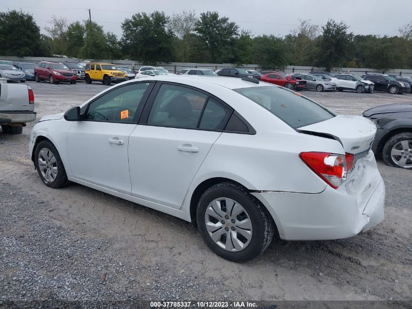 2015 CHEVROLET CRUZE LS - 1G1PA5SH9F7130010