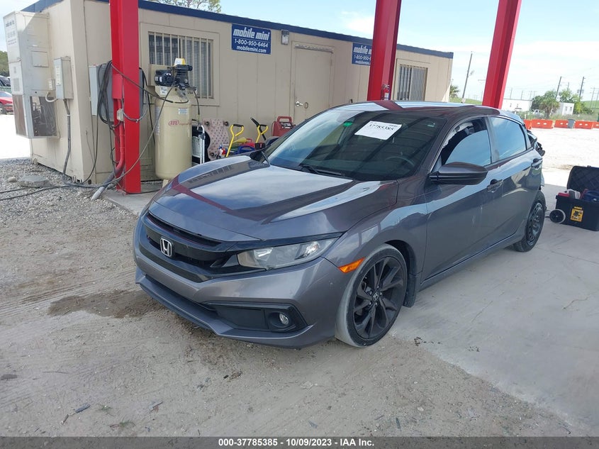 VIN 19XFC2F89KE017769 2019 HONDA CIVIC SEDAN SPORT