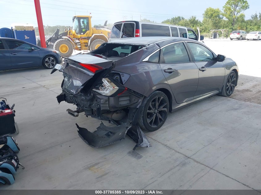 VIN 19XFC2F89KE017769 2019 HONDA CIVIC SEDAN SPORT