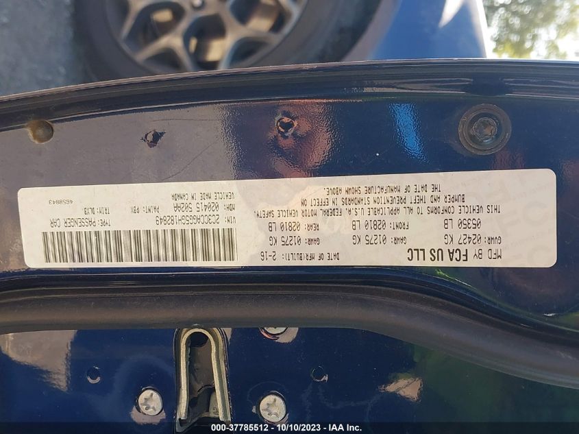 2016 CHRYSLER 300 300S - 2C3CCAGG5GH182849