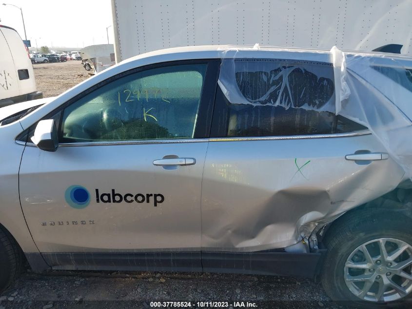 2022 CHEVROLET EQUINOX LT - 2GNAXJEV2N6129972