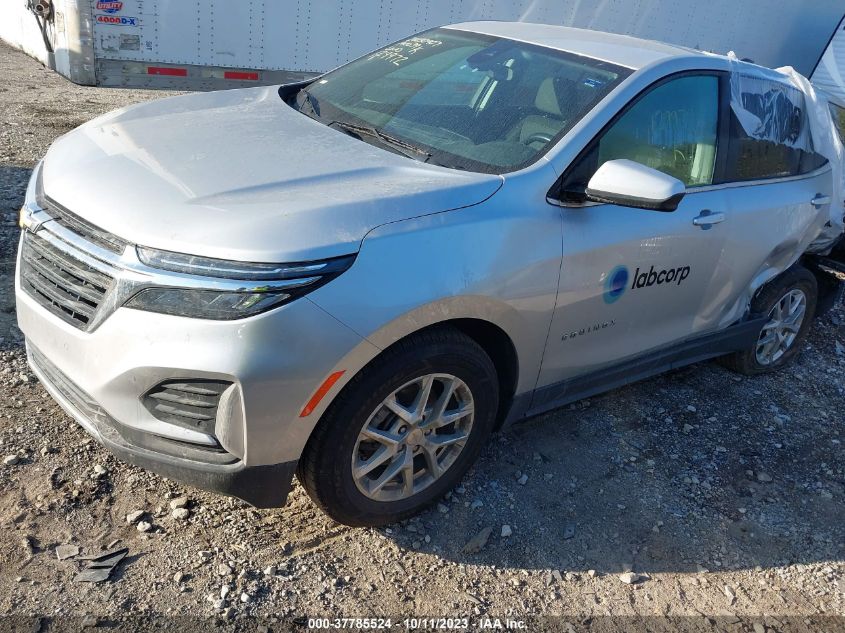 2022 CHEVROLET EQUINOX LT - 2GNAXJEV2N6129972