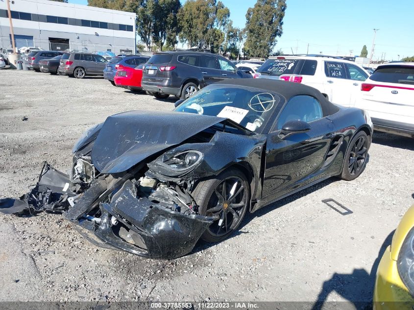 WP0CA2A81KS210513 Porsche Boxster  718 2