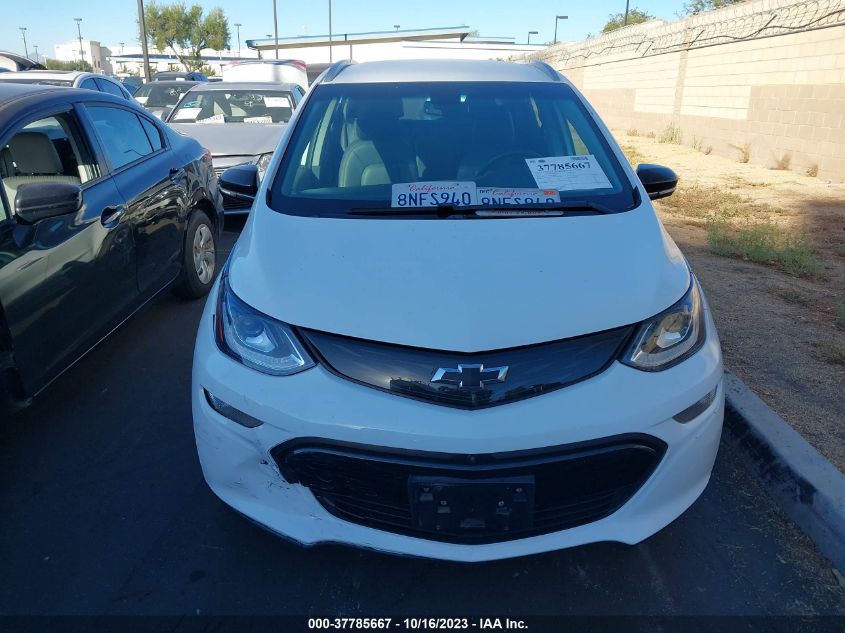 2019 CHEVROLET BOLT EV PREMIER - 1G1FX6S0XK4132922