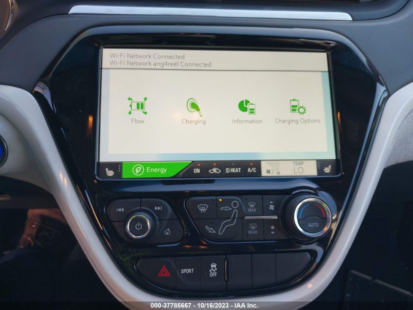 2019 CHEVROLET BOLT EV PREMIER - 1G1FX6S0XK4132922
