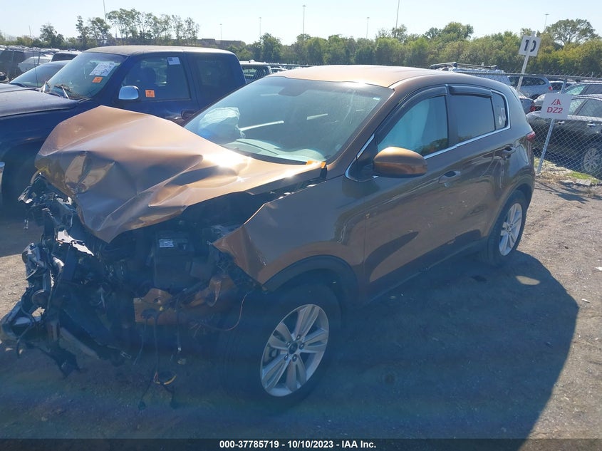 VIN KNDPM3AC1H7241288 2017 KIA SPORTAGE LX