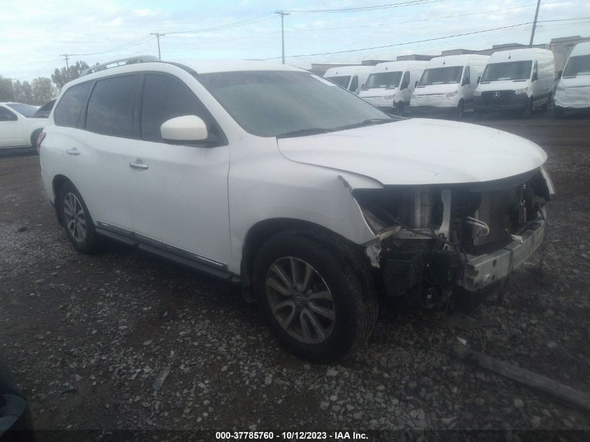2013 NISSAN PATHFINDER S/SV/SL/PLATINUM - 5N1AR2MM8DC684816