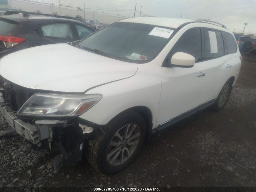 2013 NISSAN PATHFINDER S/SV/SL/PLATINUM - 5N1AR2MM8DC684816
