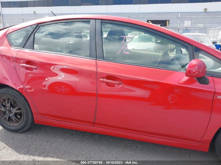 2013 TOYOTA PRIUS ONE/TWO/THREE/FOUR/FIVE - JTDKN3DU3D1728419