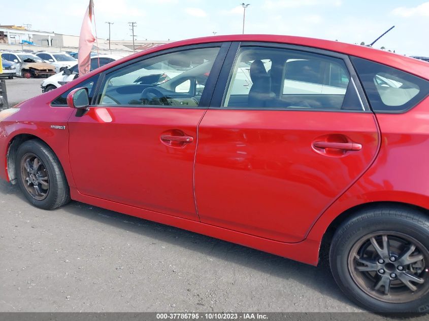 2013 TOYOTA PRIUS ONE/TWO/THREE/FOUR/FIVE - JTDKN3DU3D1728419
