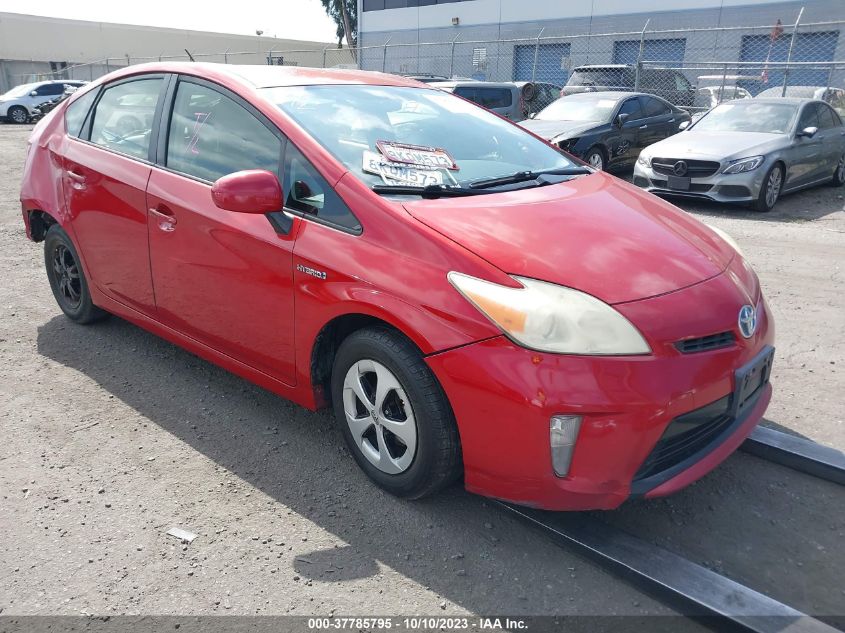 2013 TOYOTA PRIUS ONE/TWO/THREE/FOUR/FIVE - JTDKN3DU3D1728419