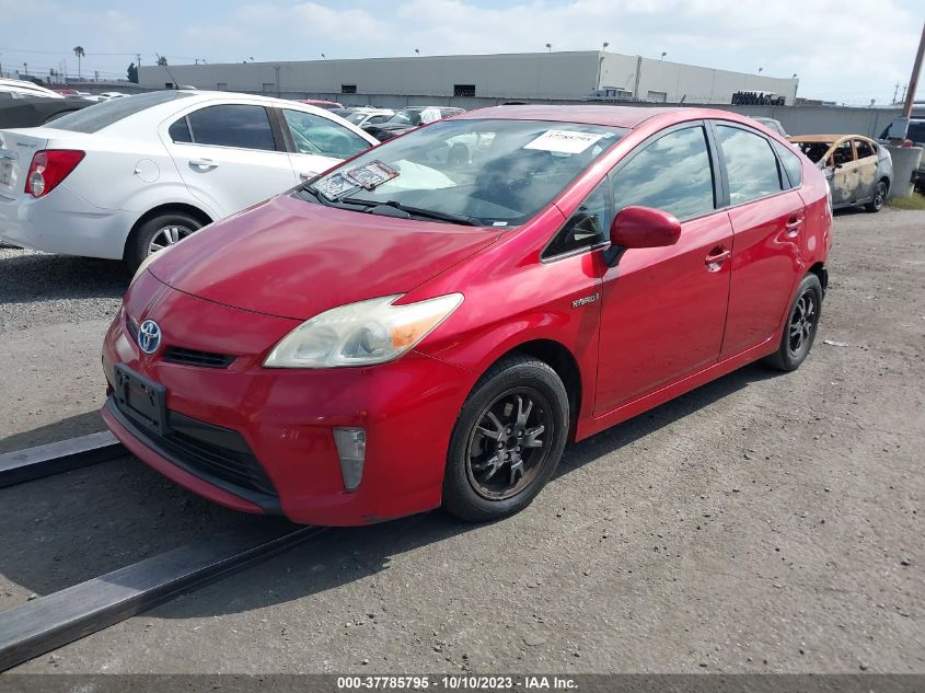 2013 TOYOTA PRIUS ONE/TWO/THREE/FOUR/FIVE - JTDKN3DU3D1728419