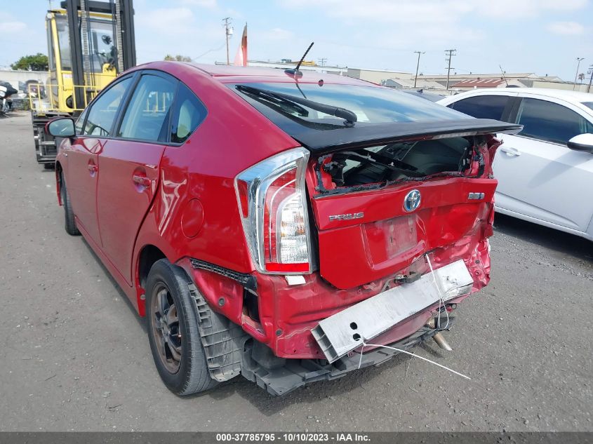 2013 TOYOTA PRIUS ONE/TWO/THREE/FOUR/FIVE - JTDKN3DU3D1728419