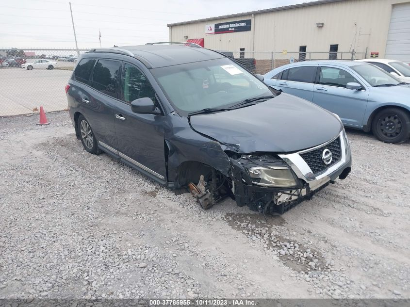 2013 NISSAN PATHFINDER SL - 5N1AR2MNXDC689718