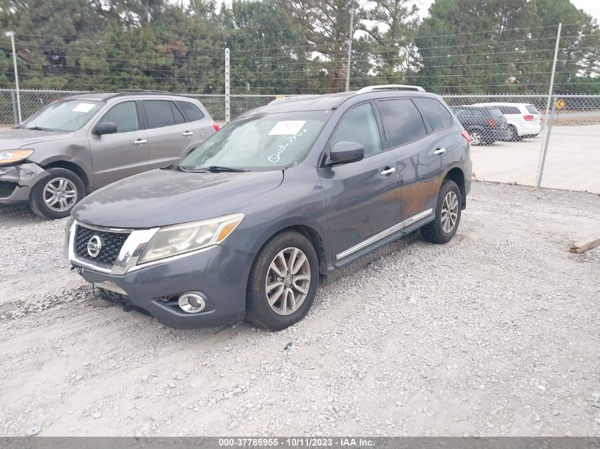 2013 NISSAN PATHFINDER SL - 5N1AR2MNXDC689718