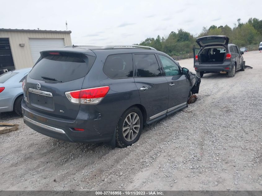 2013 NISSAN PATHFINDER SL - 5N1AR2MNXDC689718