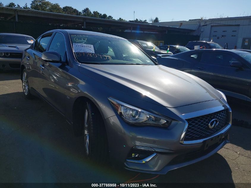 2018 INFINITI Q50 3.0T LUXE - JN1EV7AR1JM611715