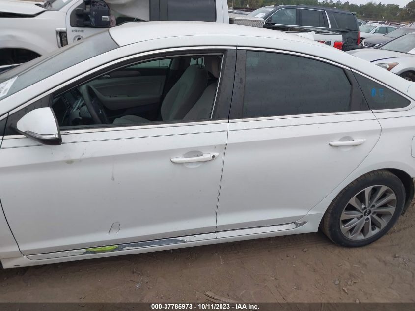 2016 HYUNDAI SONATA 2.4L SPORT - 5NPE34AF5GH285282