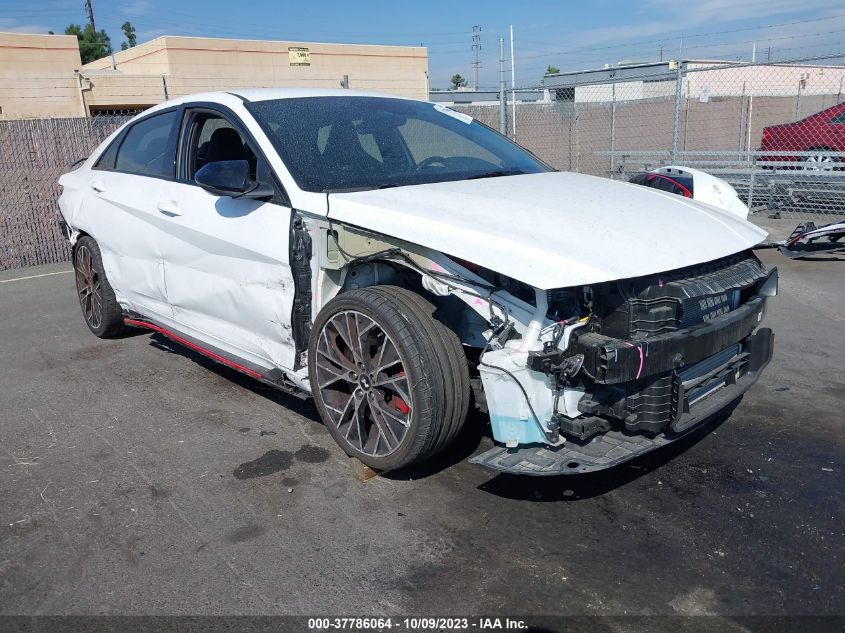 2022 HYUNDAI ELANTRA N - KMHLW4AK7NU001385
