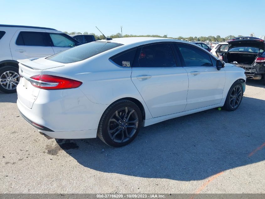 2018 FORD FUSION SE - 3FA6P0HD3JR267590