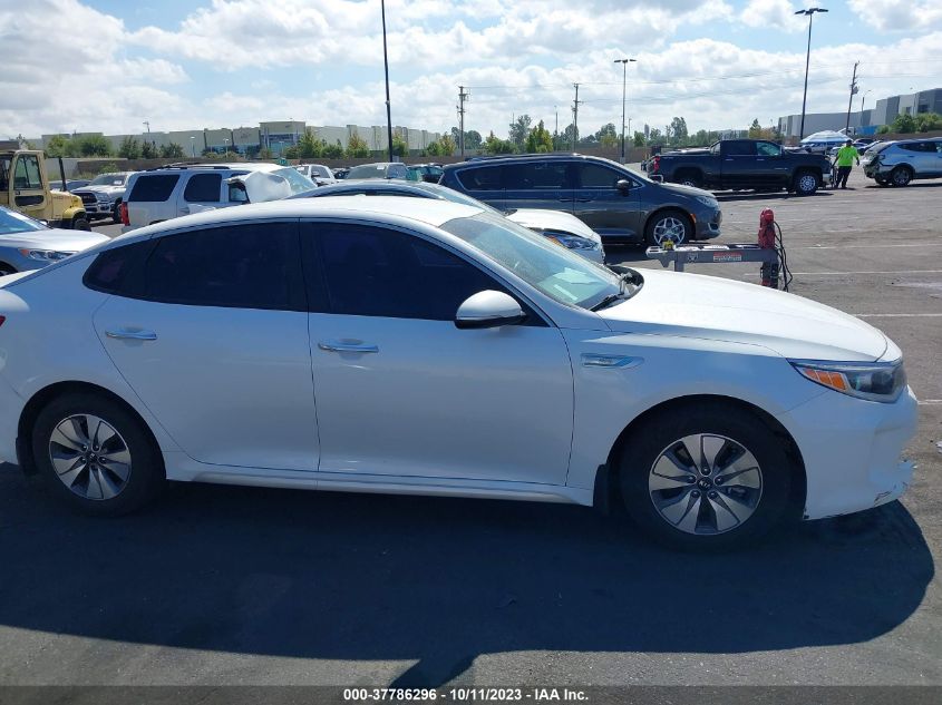 2017 KIA OPTIMA HYBRID BASE - KNAGT4LE0H5010754