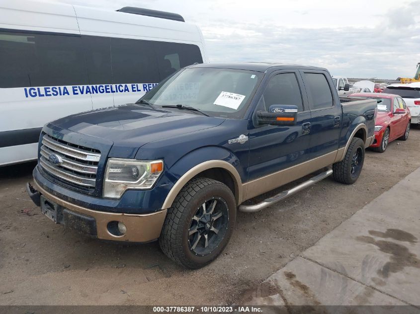 2013 FORD F-150 XL/XLT/FX2/LARIAT - 1FTFW1CF7DKD57572