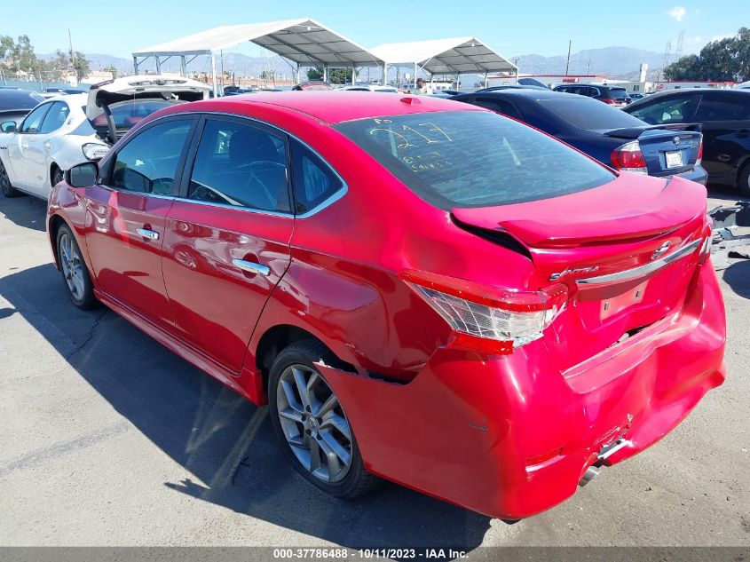 2015 NISSAN SENTRA SR - 3N1AB7AP2FY314866