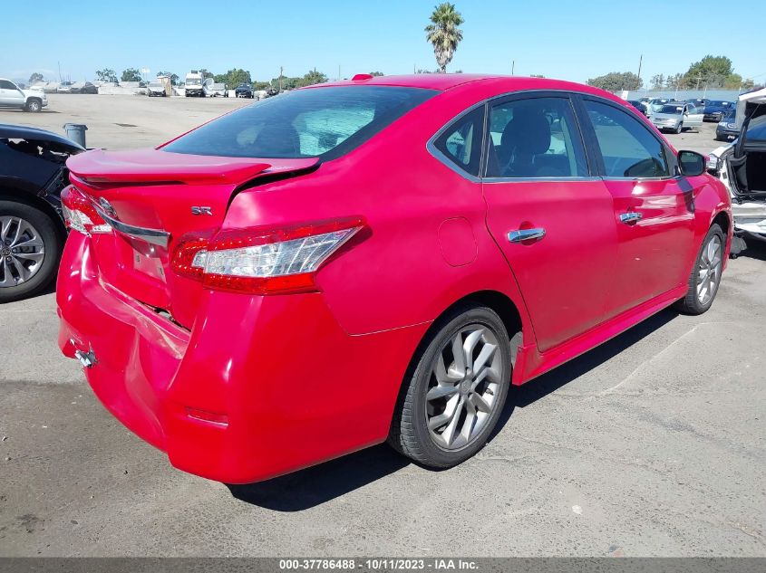 2015 NISSAN SENTRA SR - 3N1AB7AP2FY314866