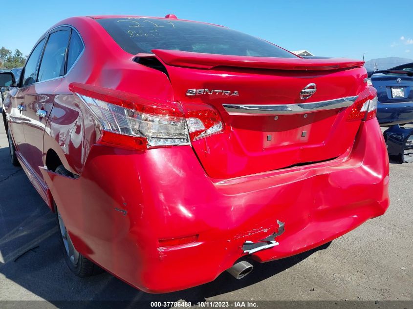 2015 NISSAN SENTRA SR - 3N1AB7AP2FY314866