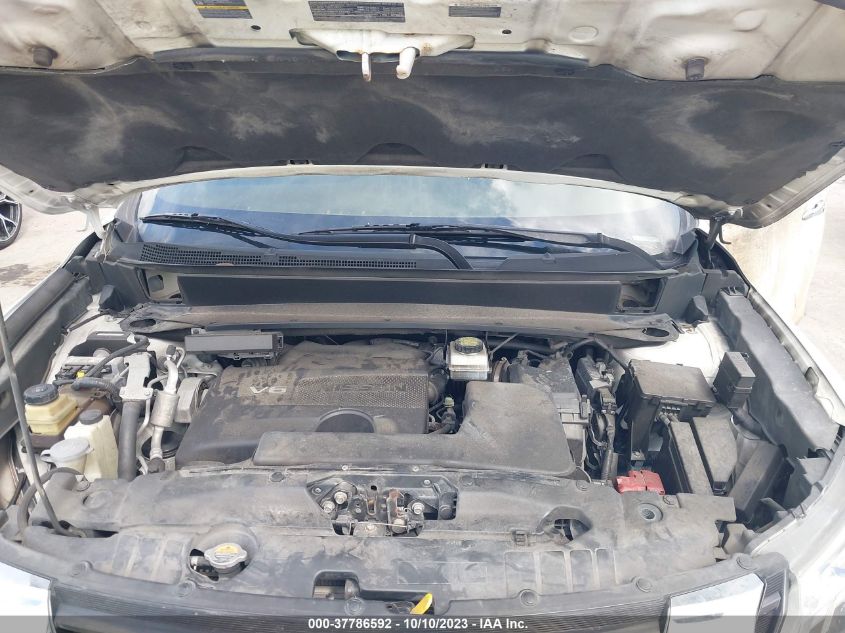 2019 NISSAN PATHFINDER S/SL/SV - 5N1DR2MN7KC580160