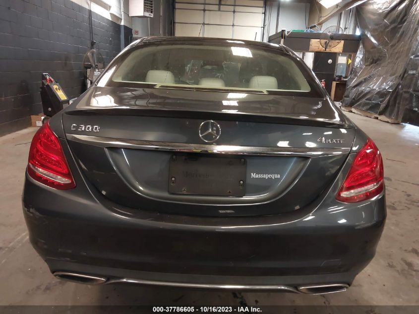 2016 MERCEDES-BENZ C 300 SPORT 4MATIC/LUXURY 4MATIC/4MATIC - 55SWF4KB1GU098285